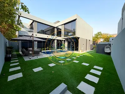 READY TO MOVE 4BR with private pool in Massar Gated community shrjhaa