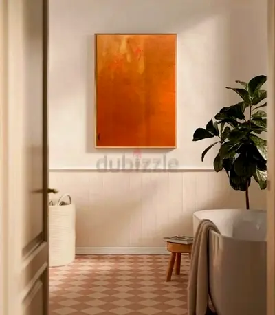 Art, handmade painting abstract. St Tropez 60x40cm