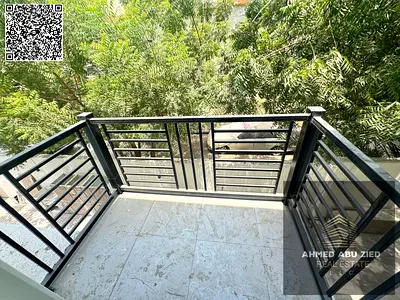 Studio in Al Nuaimiya, unfurnished, no cheques or attestations, separate kitchen and balcony; month