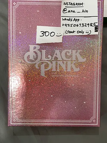 Blackpink album seasons greeting for sale!!!