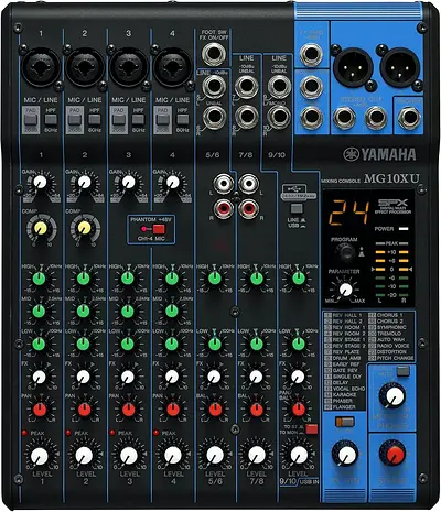 Yamaha in put stereo channel