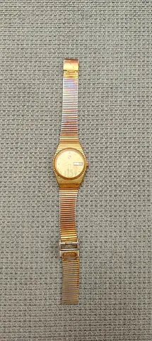 Original Rado Voyager Gold Tone Vintage Watch for Men