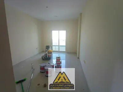 Two-bedroom apartment for annual rent in Liwara 2, Ajman | Central air conditioning, gas, and balcony A great opportunity for annual rent in Liwara 2