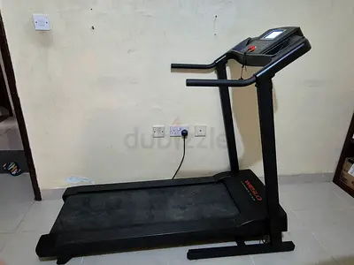 Used electric treadmill - compact home running machine
