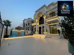 Dream villa in Al Muwaihat 2 with a classic design. For those seeking the best locations in Ajman, c