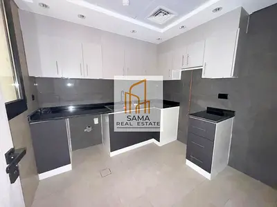 12 cheques Brand New 1 bhk apartment only 38k with balcony in sarab community aljada