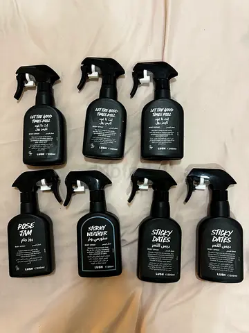 Lush body spray perfumes