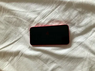 Red iPhone 12 Mini - Good Condition, with Free Accessories