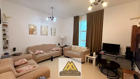 Renovated Apartment for Sale in City Towers, Ajman | Closed Kitchen | Partial Open View | 1 Parking | Ready to Move In