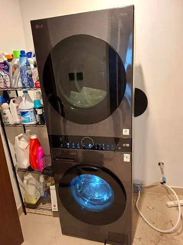 LG ThinQ Stackable Washer Dryer - 12/10 Kg Space Saving Washer/Dryer Combo