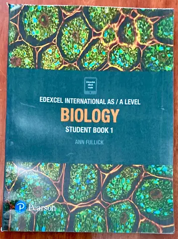 Edexcel IAS Level Biology Book 1