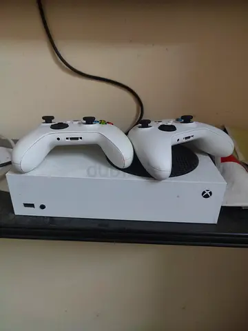 Xbox Series S with 2 White Controllers - Good Working Condition