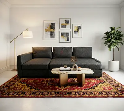 L-Shape Sofa Bed with Storage
Comfortable seating with a practical pull-out sleeping function for gu