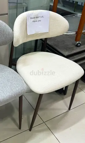 Modern Upholstered beige color Dining Chair