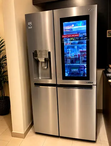 LG Stainless Steel French Door Refrigerator with InstaView & Water Dispenser