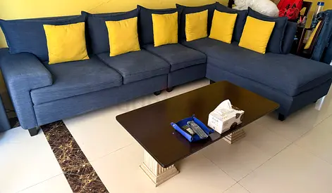 L Shape Sofa 5 Seater