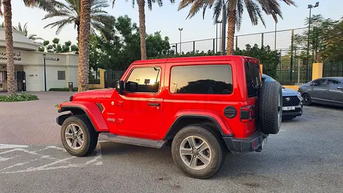 Jeep Wrangler Sahara 2020 | GCC Specs | Well Maintained