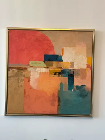 Painting with frame