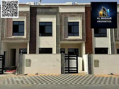 For sale in Ajman, Al Zahiyah area: 4 bedrooms, majlis, 2 living rooms, and maid's room. Freehold ownership.