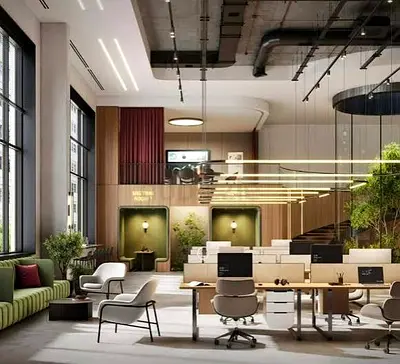 Office and Villa Carpentry, 3D painting and Fitout work