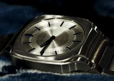 D1 Milano Watch Silver Square Watch 37mm (check description for more details)