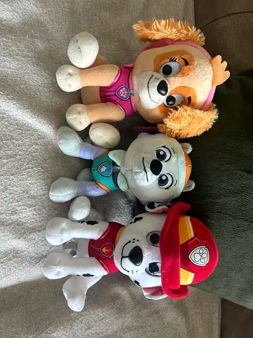 Paw Patrol soft toys excellent condition