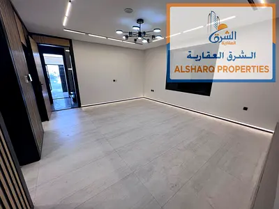 Prime villa in Al Zahya, 5 master bedrooms, 2 majlis, central AC, built-in wardrobes, CCTV, Wi-Fi, equipped kitchen.