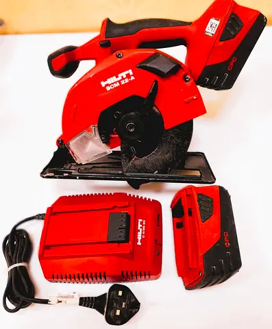HILTI SCM 22A CORDLESS CIRCULAR SAW FOR METAL