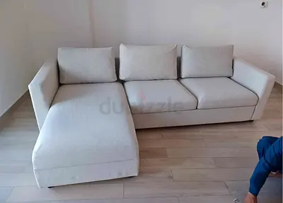 Modern  L-Shape Sofa bed with Chaise IKEA vimle