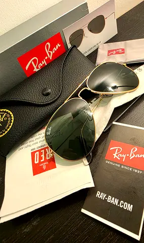 Ray-Ban RB3025 Aviator Classic Gold G-15 – Brand New – With Receipt. 100% Original