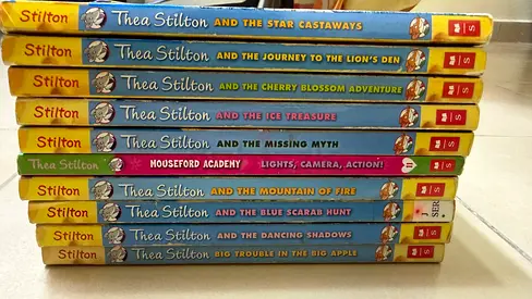 Thea Stilton children’s book set — 10 paperback titles (Thea Stilton series)