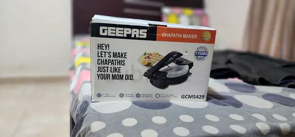 Geepas Chapathi Maker GCM5429 - Brand New in Box