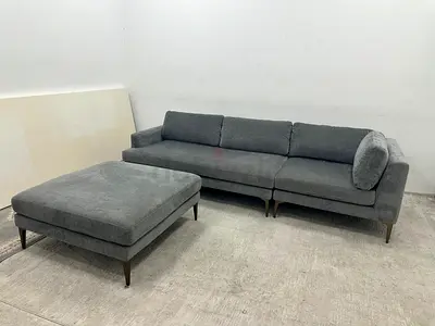 Like new condition west elm sofa