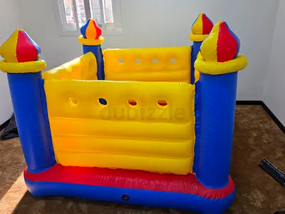 Small inflatable bouncy castle playhouse - good condition