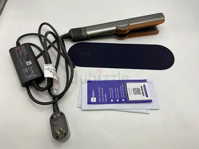 Dyson Airstrait Hair Straightener – Nickel/Copper, Wet-to-Dry, 1600W, 3 Heat Settings