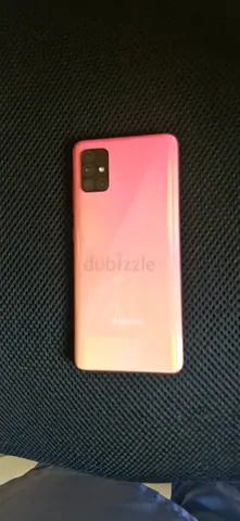 Pink Samsung Galaxy A51 smartphone in good condition