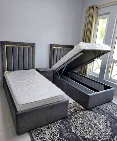 Brand new Single size hydrolic Storage bed Available