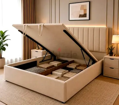 Hydraulic Storage Queen Size Bed Frame Available