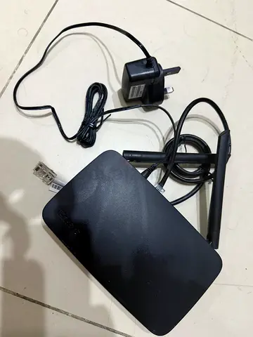 TP-Link Wireless Router with Power Adapter and Ethernet Cable