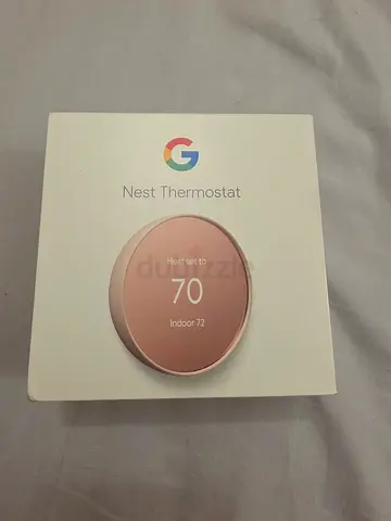 Google Nest Thermostat sand colour