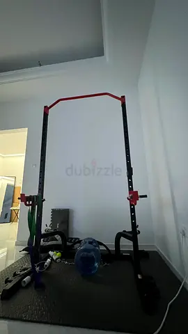 Adjustable Home Power Rack / Squat Rack with Pull-Up Bar