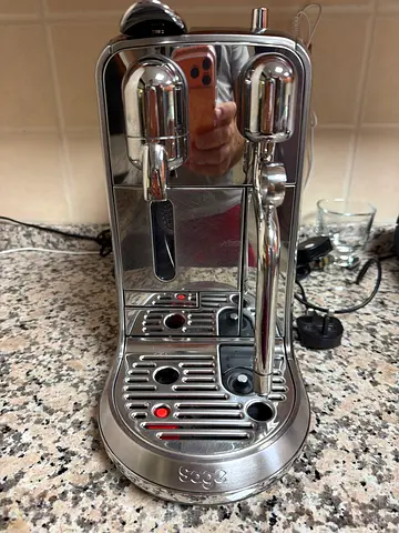 Stainless Steel Espresso/Coffee Machine - Good Working Condition - Nespresso capsules