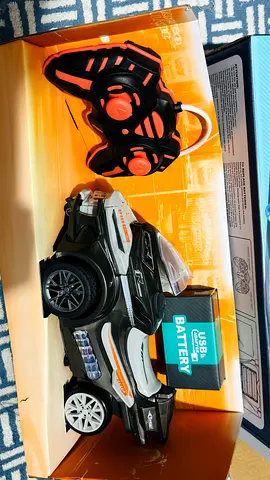 Remote Control Sports Car with USB Rechargeable Battery - Like New
