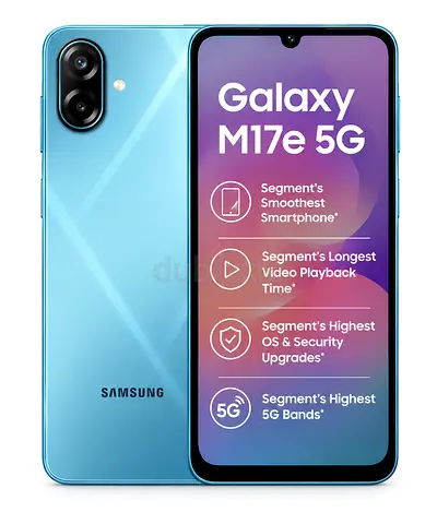 Samsung Galaxy M17e 5G - 6GB RAM, 128GB, Blitz Blue (Good Condition)-Almost New | Bill & Warranty |