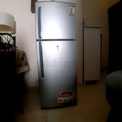 Geepas 210L Double Door Refrigerator for sale
