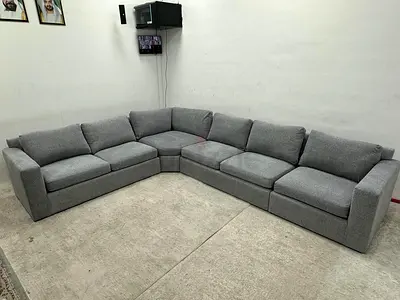 Brand New condition crate&barrel corner sofa