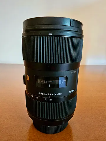 Sigma 18-35mm f/1.8 DC HSM Art Lens for Nikon F Mount - Excellent Condition