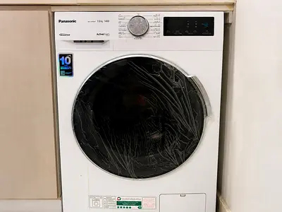 Panasonic front-load washing machine - 7kg, good working condition