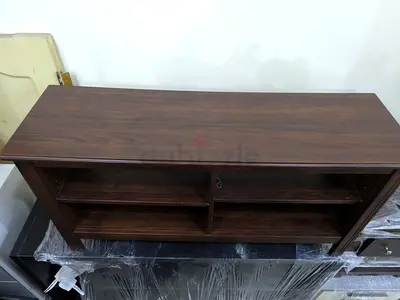 Wooden TV Unit / Entertainment Cabinet - Dark Brown, Good Condition