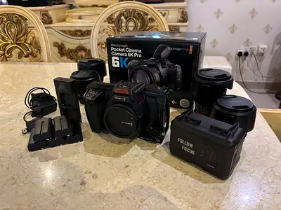 Black Magic Camera 6K Pro w/ Rokinon Lenses